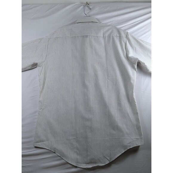 Vintage Sears Men’s Store Striped Dress Shirt 16-34/35 Long Sleeve Perma-Prest - Picture 13 of 14